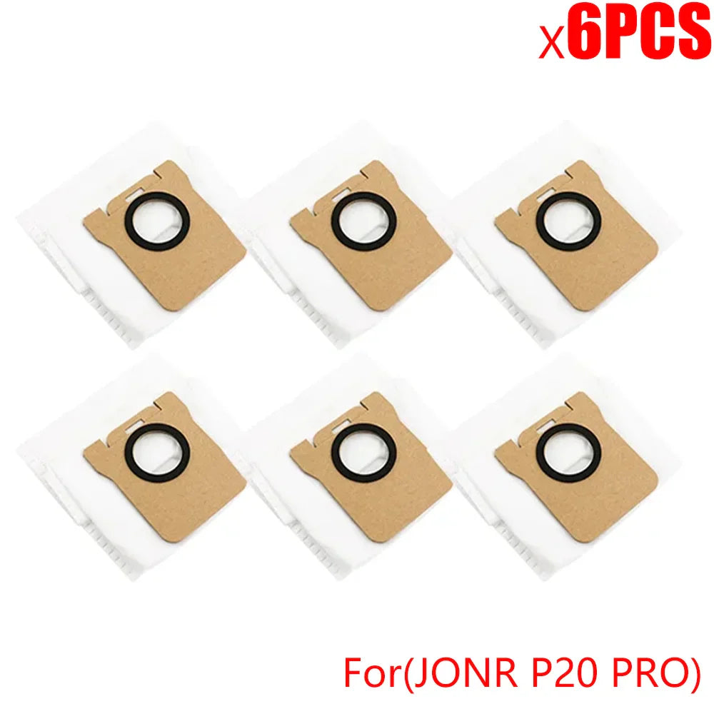 JONR P20 PRO Robot Vacuum Accessories – Replacement Side Brush, Mop Cloth & Dust Bag Cleaning Parts