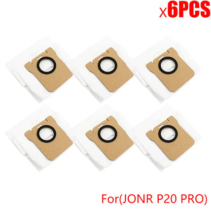 JONR P20 PRO Robot Vacuum Accessories – Replacement Side Brush, Mop Cloth & Dust Bag Cleaning Parts