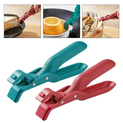 Silicone Anti-Scald Bowl Holder Clip – Multi-Purpose Kitchen Heat-Resistant Pot Grip Tool for Safe Handling, Model YM132