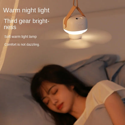 Portable Wireless Mini Ceiling Fan – USB Fan with Remote Control, Stand, Night Light for Home, Outdoor & Camping