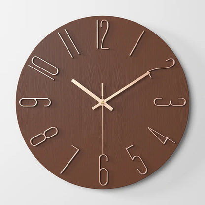 3D Digital Wall Clock – Simple Creative Household Dial, Fashion Decorative 12-Inch (30CM) Clock for Living Room