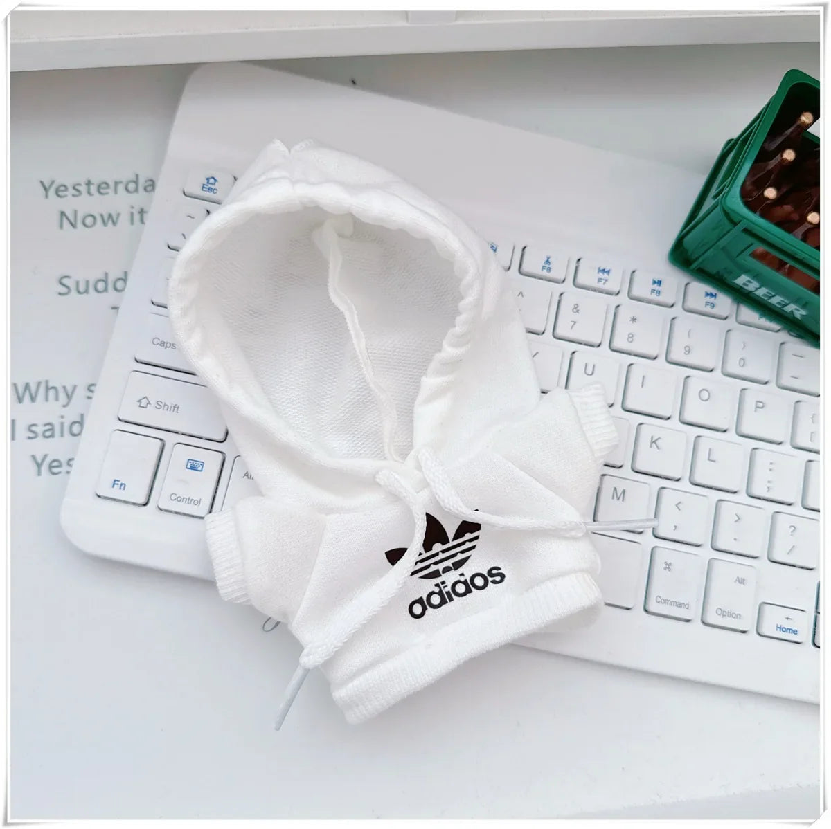 15/17cm Labubu V1 V2 Doll Clothing Set – Fashion Hoodie & Pants, Korean Idol Style DIY Accessories Toy Gift