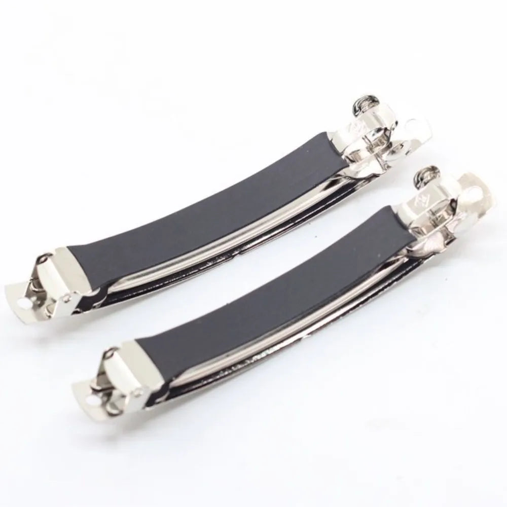 10pcs French Spring Hair Clips — Thickened Anti-Slip Barrette Blank Base for DIY Hairpins & Jewelry Making Accessories