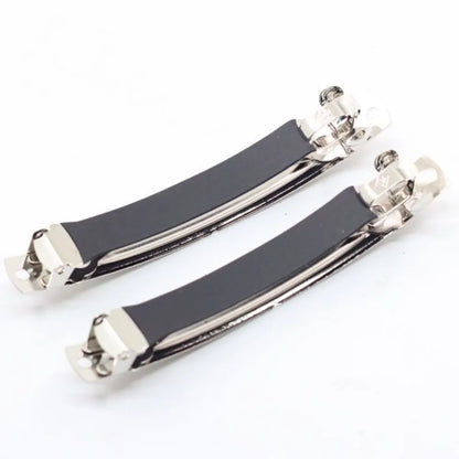 10pcs French Spring Hair Clips — Thickened Anti-Slip Barrette Blank Base for DIY Hairpins & Jewelry Making Accessories