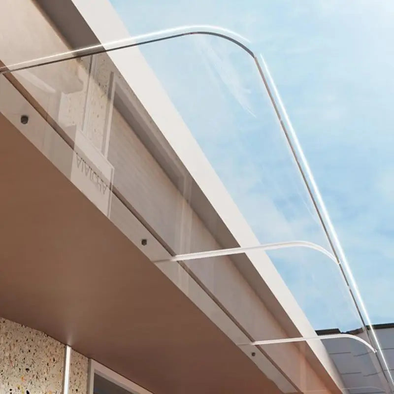 Transparent Outdoor Window & Door Awning – Patio Canopy with UV Protection for Garden, Windows & Patios