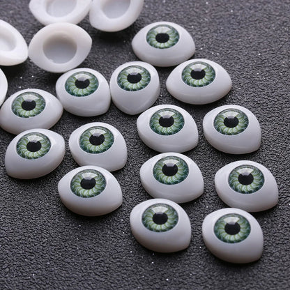 20pcs Plastic Safety Eyes for Dolls & Toys – Funny Simulation Eyes for Puppets, Animals, and Dinosaur Craft Making