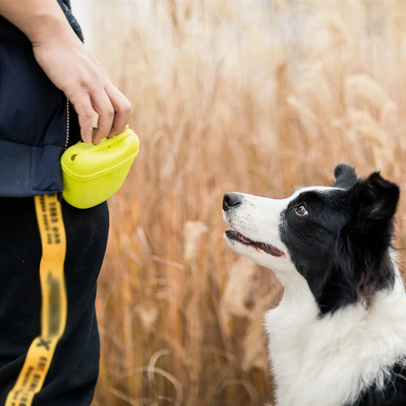 Pet Portable Dog Training Waist Bag – Treat & Snack Pouch for Obedience, Agility, Outdoor Feed & Reward Storage
