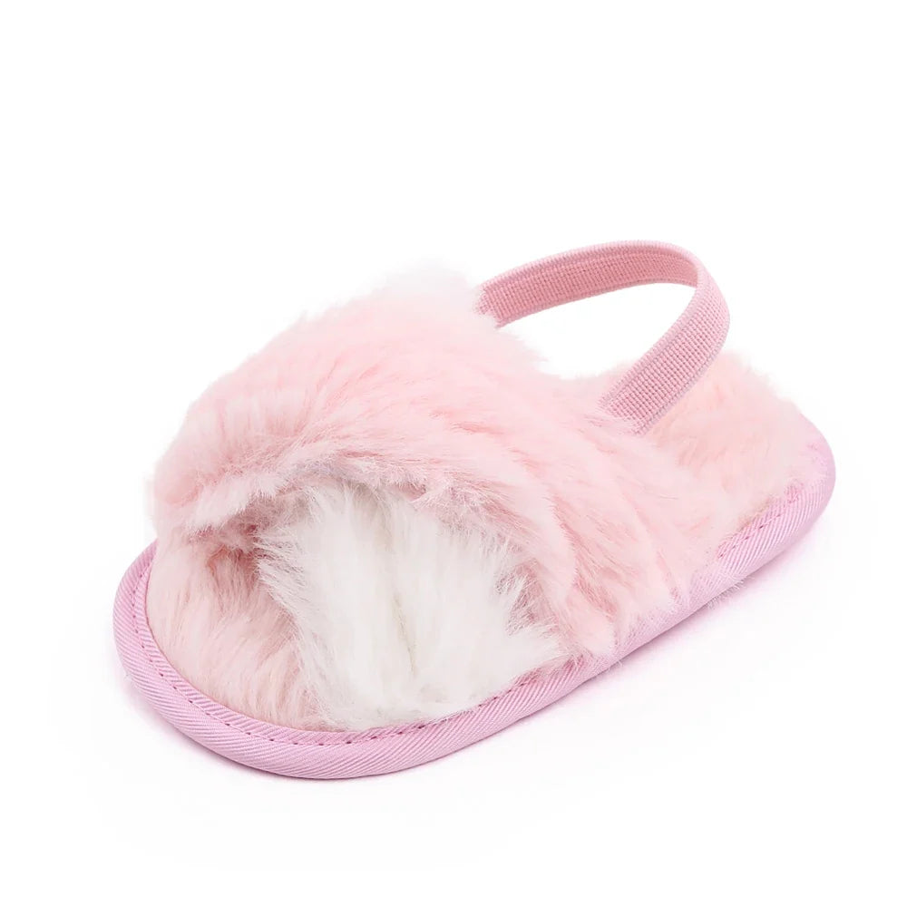 Baby Winter Soft Slippers - Cozy Prewalker Shoes for Boys & Girls Ages 0-18 Months