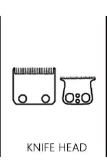 Professional Barber Carbon Steel Knife Head – Replacement DLC Blade for BAB787, 707Z & JUCAI PRO F7878