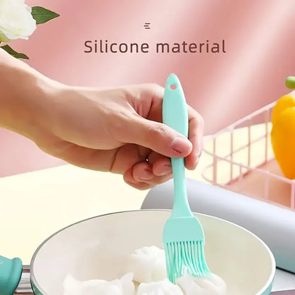 Food Grade Silicone Oil Brush Set (1/3PCS) – BBQ & Kitchen Sauce Brush for Baking, Pancakes & Barbecue Cooking Tools