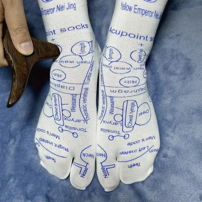 Acupressure Foot Massager Socks - Reflexology & Physiotherapy Tool for Tired Feet Relief