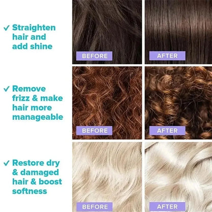 Magic Hair Vitamin Capsules with Keratin Oil – Fast Restore for Soft, Smooth, Shiny Hair & Deep Moisturizing Frizzy Scalp Care
