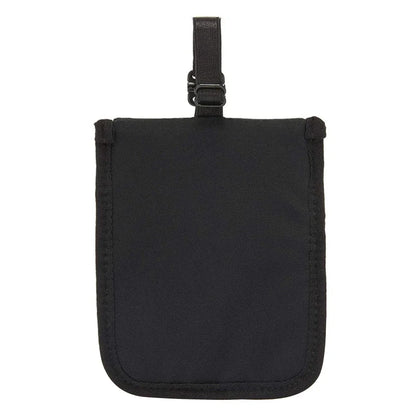 Women’s Hidden Bra Wallet – Solid Color Travel Money Belt Pouch with Flap Clasp Cotton Pocket