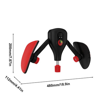 Pelvic Floor Muscle Trainer - Adjustable Thigh Master & Levator Sphincter Exerciser for Kegel Exercises, Home Gym Device