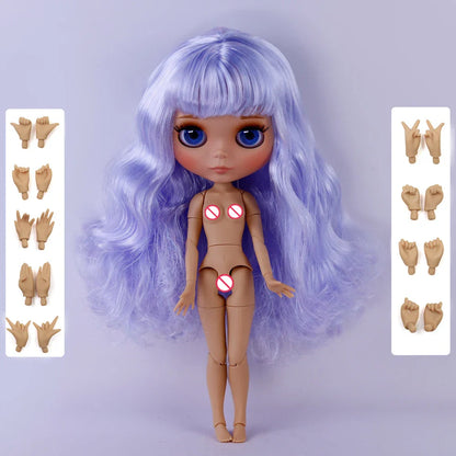 ICY DBS Blyth 1/6 Joint Doll – 30cm Tan Skin Matte Face BJD Girl Doll Toy Gift
