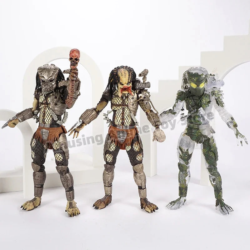 NECA Predator Jungle Hunter vs Alien Eggs Action Figure – 7 Inch Classic Movie PVC Collectible Model Toy