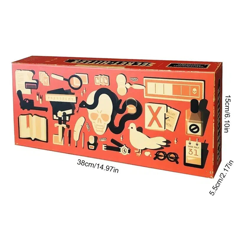 Secret Hitler Board Game – Strategic Party Game for Social Deduction & Deception Fun