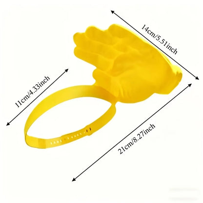 Palm-Shaped Sun Hat - Funny Unisex Creative Beach and Summer Hairband Hat