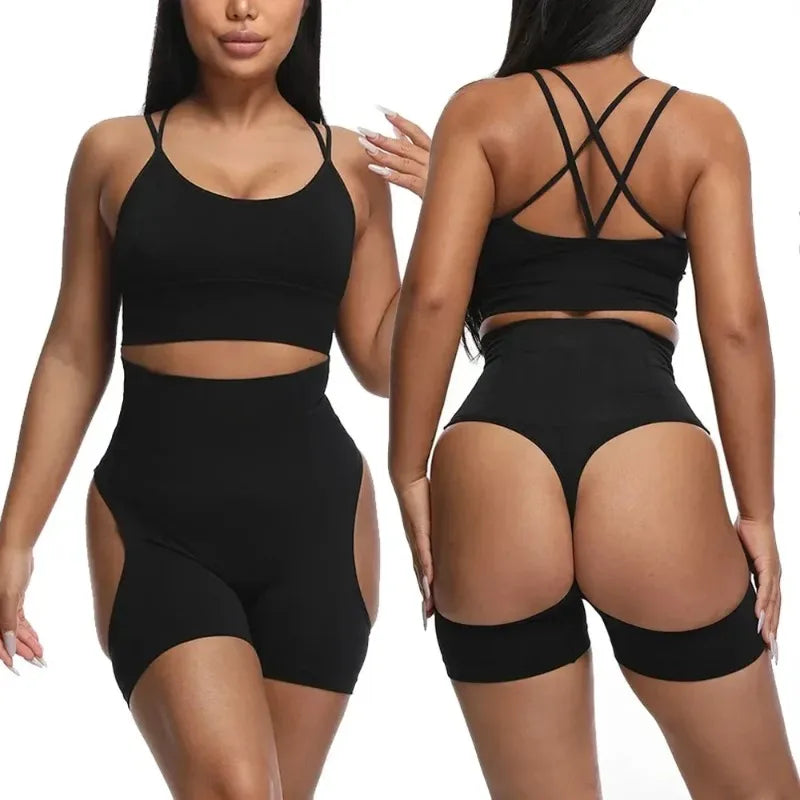 Women High Waist Shaping Panty Butt Lifter Shapewear - Slimming Body Shaper Shorts with Tummy Control and Curvy Fit Design