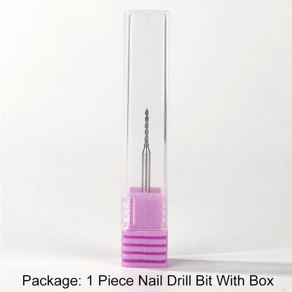 Tungsten Steel Nail Drill Bit - Precision Ring Opening and Nail Art Hole Punching Grinding Tool
