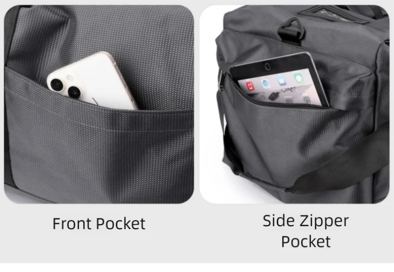 80L Rolling Duffle Bag with Wheels – 31" Heavy-Duty Foldable Travel Duffel, Water-Resistant Luggage with Shoulder Strap