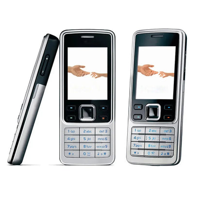 Original Nokia 6300 GSM 2G Mobile Phone – Bluetooth, Multi-Language Keyboard (Russian, Arabic, Hebrew, English), 2007 Used Cellphone