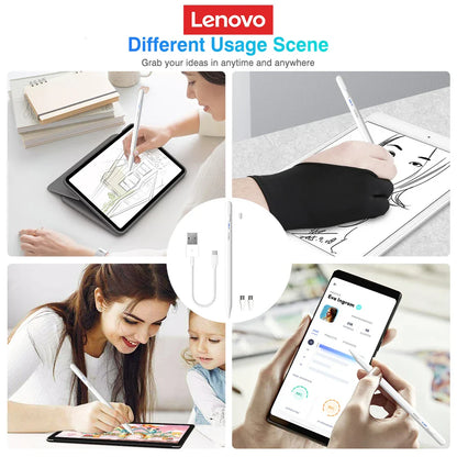 Lenovo Thinkplus BP16 Touch Stylus Pen – Universal Drawing Pen for Android, iOS, iPad & Tablets
