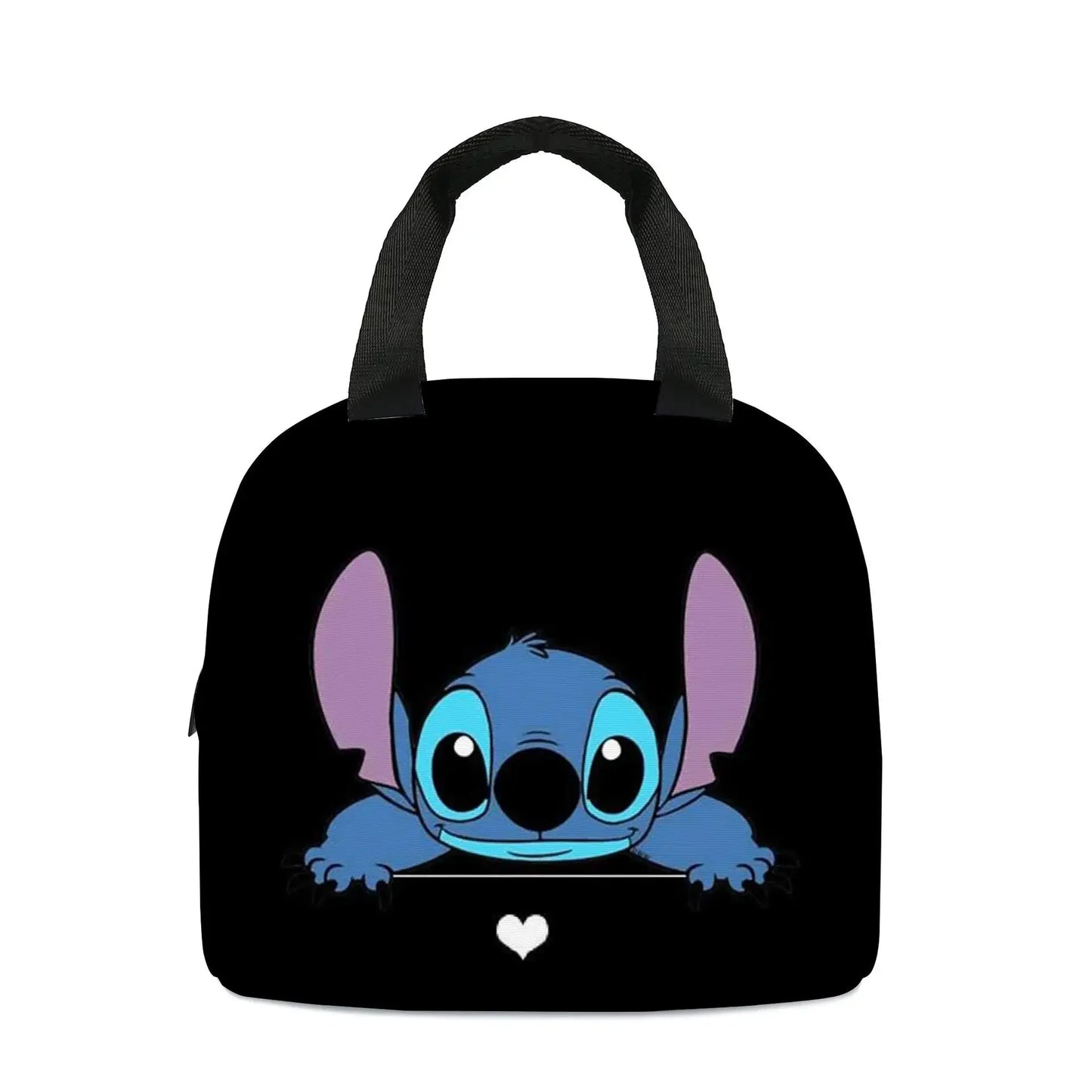 MINISO Stitch Children's Lunch Bag – Cartoon School Lunch Box Mochila, Perfect Gift for Kids