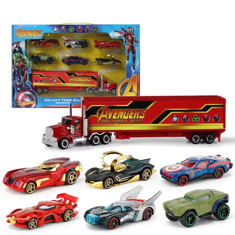 Pixar Lightning McQueen & Jackson Storm 1:55 Diecast Car Model — Collectible PVC Toy Truck Gift for Kids