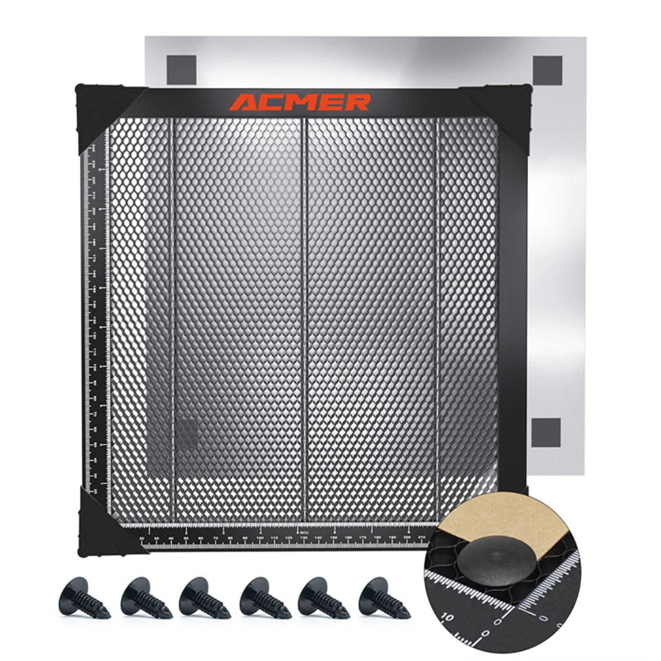 ACMER Laser Cutting Honeycomb Table – 300x300/330x330/400x400/440x440mm for CO2 & Diode Laser Engraver Machines