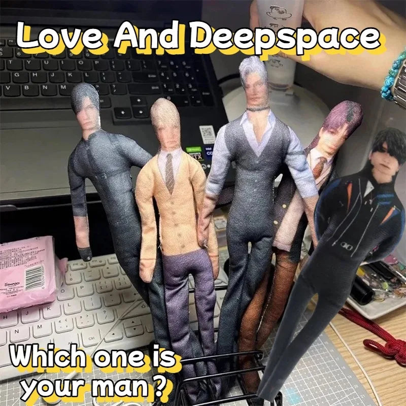 Love and Deepspace Plush Doll – Xavier, Zayne, Rafayel, Sylus & Caleb Twistable Cotton Toy