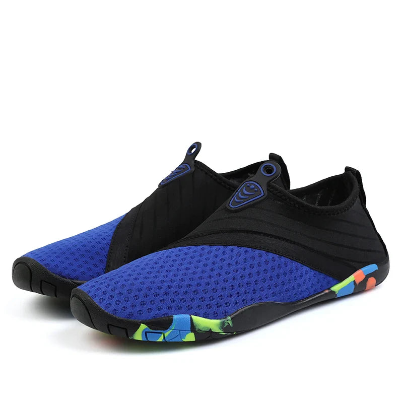 Unisex Quick-Dry Aqua Shoes – Breathable Water Sneakers for Swimming, Beach, and Outdoor Upstream Activities (Sizes 35-45)