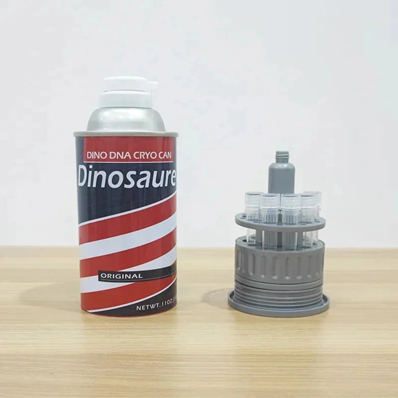 Barbasol Dennis Nedry Jurassic Park DNA Jar Replica — Movie Prop Desktop Ornament (best SEO)