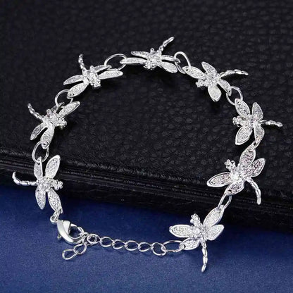 925 Sterling Silver Bead Bracelet – High-Quality Romantic Chain for Women, Fashion Jewelry Gift for Engagement, Party & Wedding