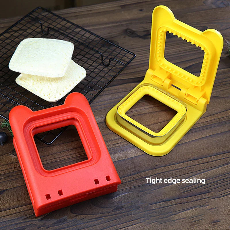 DIY Sandwich Cutter Bread Mold - Versatile Toast Maker for Kitchen, Perfect for Cake, Cookie Cutting, and Breakfast Desserts