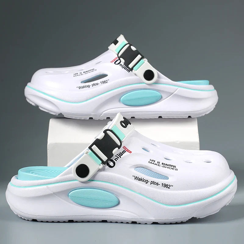 Men’s Classic Summer EVA Clogs – Breathable Anti-Slip Beach & Garden Slide Sandals