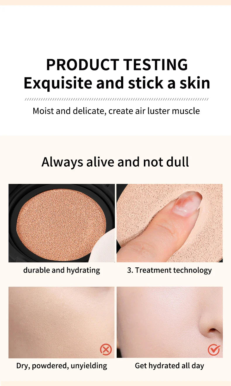 OCHEAL Whitening BB Cream – Face Foundation Concealer & Air Cushion Makeup for Girls, Original Facial Beauty Cream