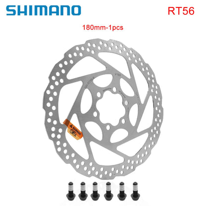 SHIMANO SM-RT56 Disc Brake Rotor 160mm/180mm – MTB & Road Bike Hydraulic Brake Disc for Mountain Bike Parts