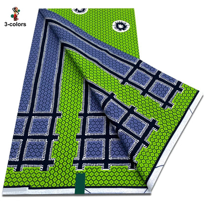 2026 African Ankara Wax Print Fabric - 100% Cotton Soft Dutch Hollandais Pagne for Dresses