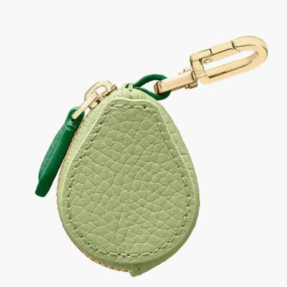 Mini Cherry & Strawberry Coin Purse – Cute PU Leather Keychain Bag for Earphones and Small Storage, Korean Style