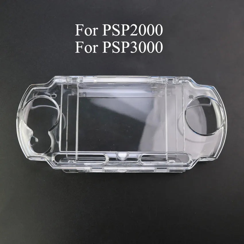 Clear Hard Carry Case for PSP 1000 2000 3000 – Transparent Protective Crystal Shell Cover for PSV 1000 2000