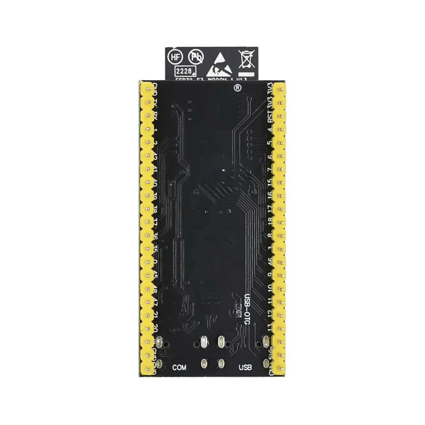 ESP32-S3 Development Board Kit - 44-Pin WiFi Bluetooth Module with Expansion Adapter & Type-C for Arduino Projects