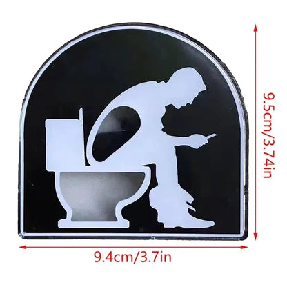Time Out Stool Sand Hourglass Timer - Unique Valentine's Day & Birthday Gift for Kids, Boyfriend, Husband - Creative 5-Minute Restroom Clock