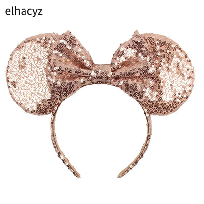 Big Classic Polka Dot Bow Minnie Mouse Ears Headband – Festival & Party Hairband for Women & Girls, Disney Trip Accessories