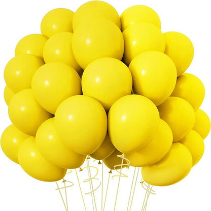 Baby Blue Latex Balloons Set (5–12 Inch, 10/20/30pcs) – Wedding, Baby Shower & Birthday Party Decorations in Mixed Colors