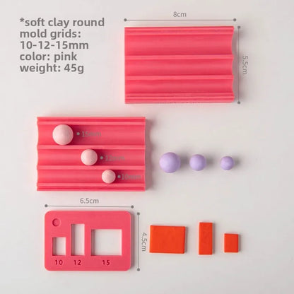 New Texture Pottery Clay Tools – Stainless Steel DIY Carving, Modeling & Hole Punch Sculpture Tools for Ceramics
