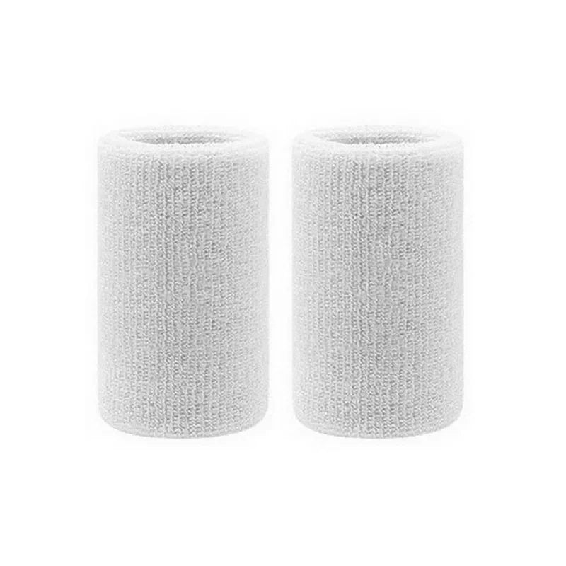 2PCS Sports Wristbands – Tennis & Fitness Sweat Bands for Basketball, Volleyball, Padel with Wrist Guard Cuffs