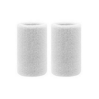 2PCS Sports Wristbands – Tennis & Fitness Sweat Bands for Basketball, Volleyball, Padel with Wrist Guard Cuffs