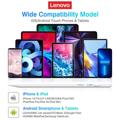 Lenovo Thinkplus BP16 Touch Stylus Pen – Universal Drawing Pen for Android, iOS, iPad & Tablets