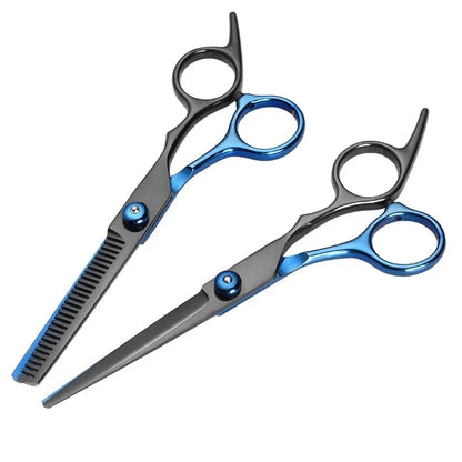 6.5" Professional Hair Scissors Set – Hairdressing & Thinning Barber Scissors for Cutting
